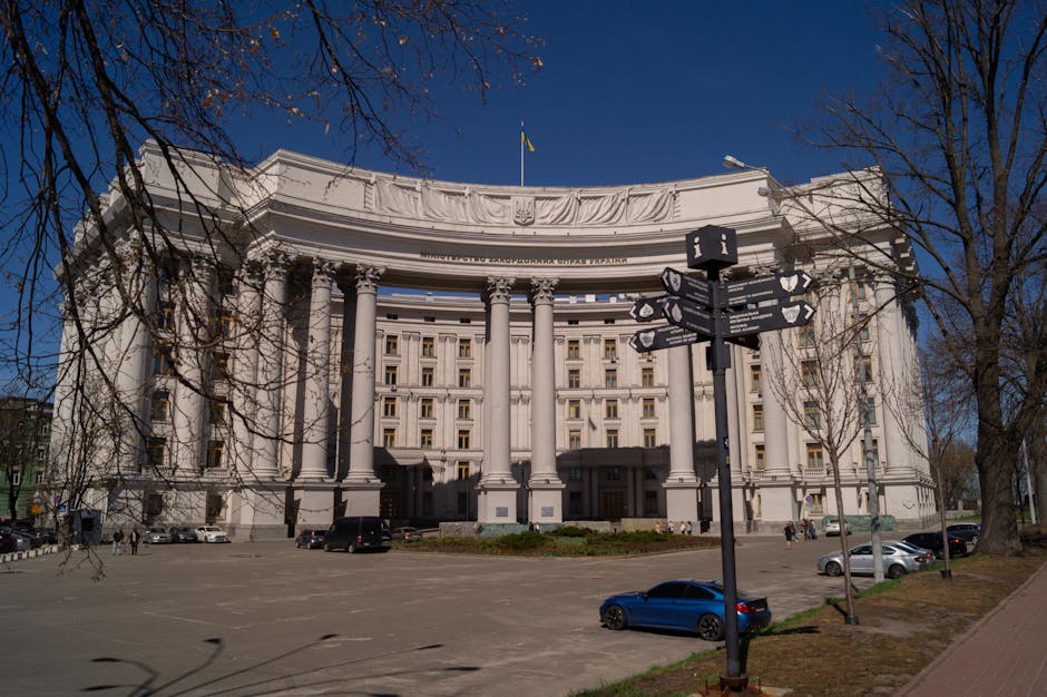 Police personnel walking together outdoors in winter light